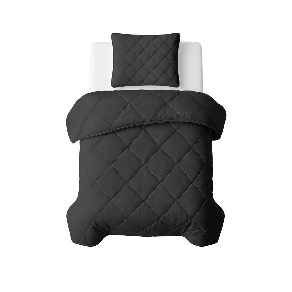 Lazy dekbed zwart