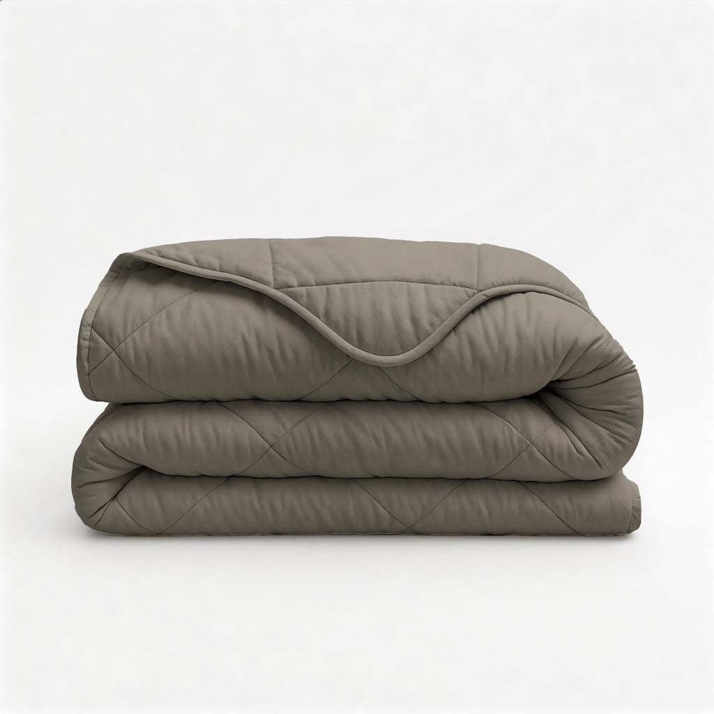 Lazy dekbed taupe