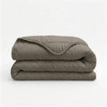 Nappy dekbed taupe