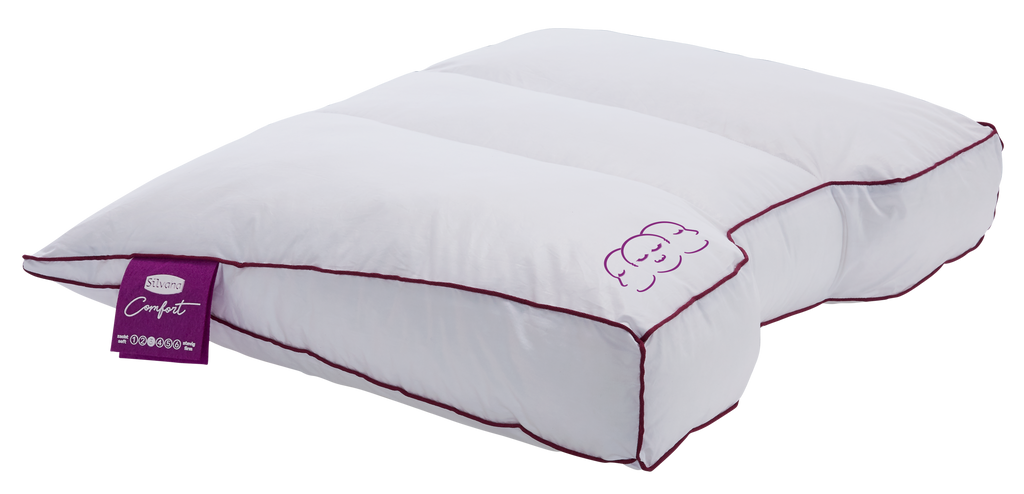 Silvana comfort paars hoofdkussen