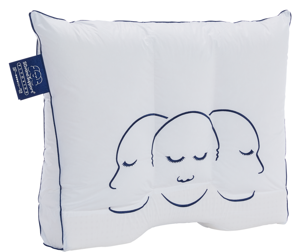 Silvana support blauw hoofdkussen
